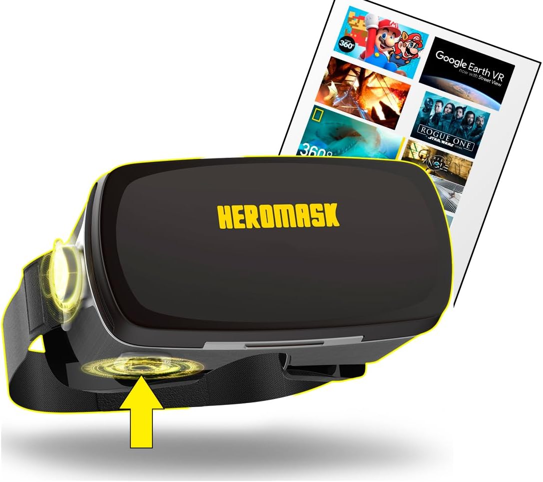 Heromask Professionelle VR-Brille für Smartphone Review: Top-VR-Erlebnis?