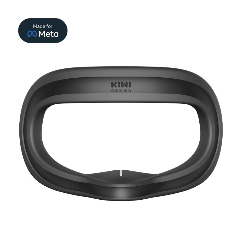 KIWI design F4 Silikon Gesichtsabdeckung für die Meta Quest 3S