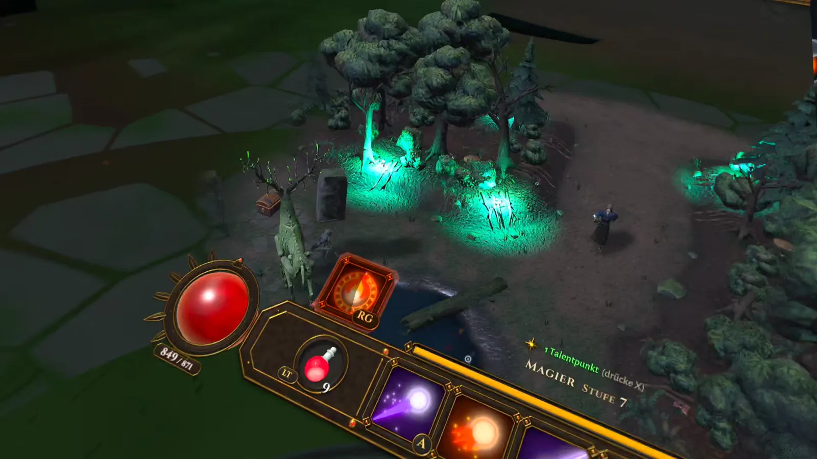 Twilight Hour: Explosion des Glutschlags im Dunkelwald